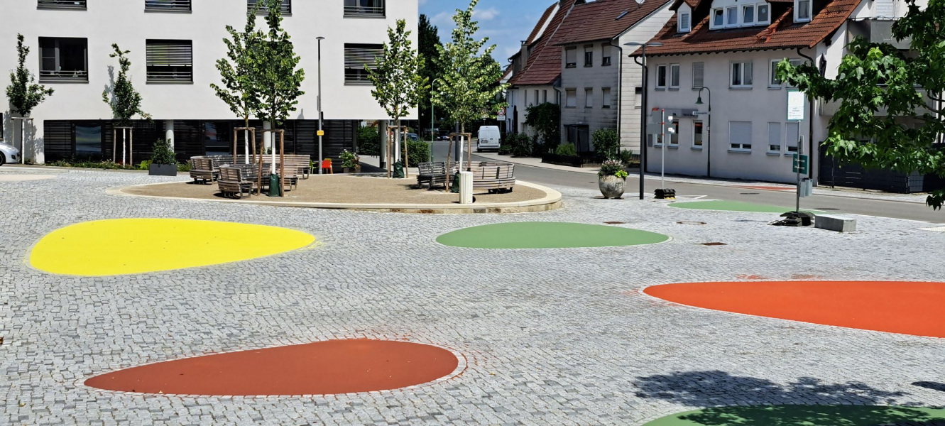 Nagold Hochdorf Neuer Dorfplatz