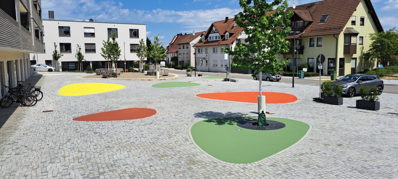 Nagold Hochdorf Neuer Dorfplatz