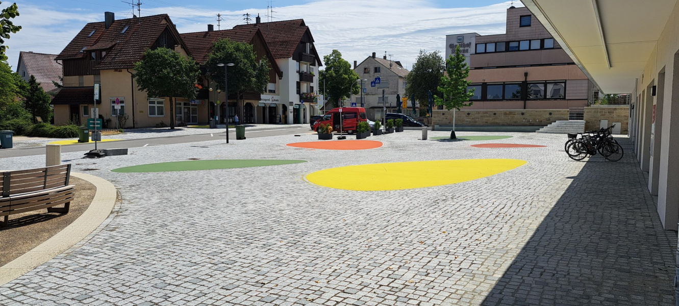 Nagold Hochdorf Neuer Dorfplatz