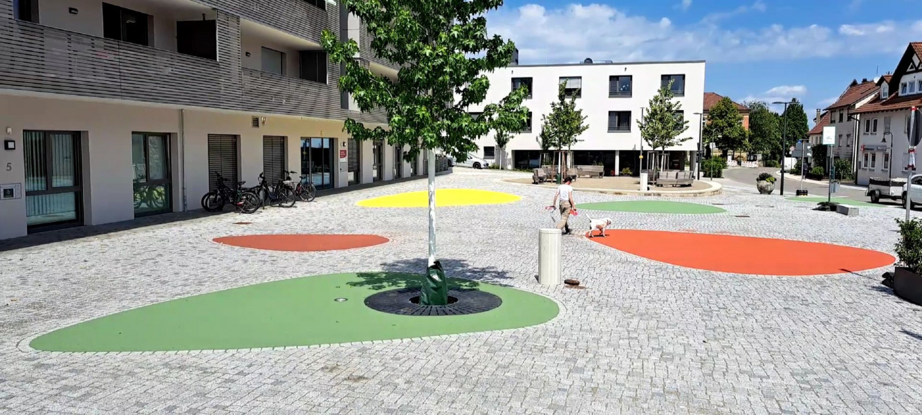 Nagold Hochdorf Neuer Dorfplatz