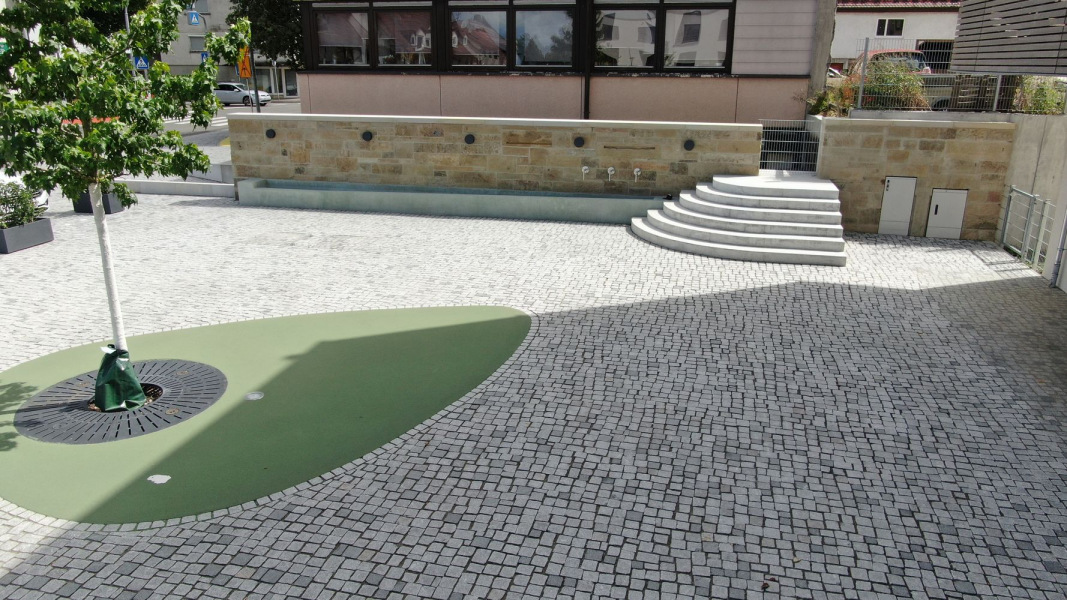 Nagold Hochdorf Neuer Dorfplatz