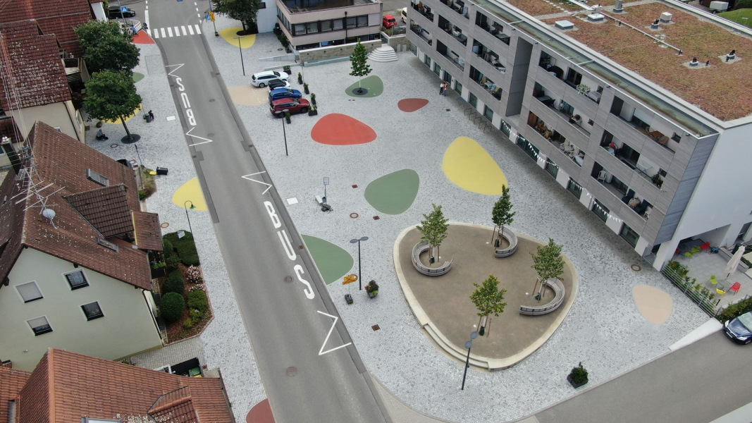 Nagold Hochdorf Neuer Dorfplatz