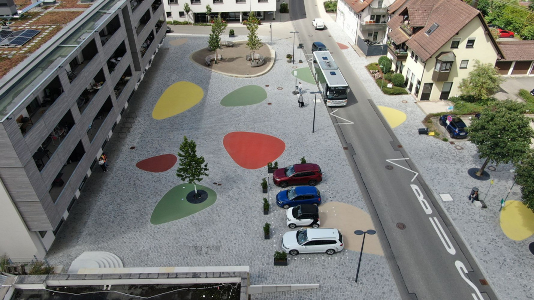 Nagold Hochdorf Neuer Dorfplatz