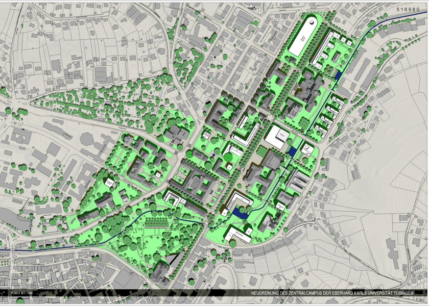 Tübingen Universitätscampus der Eberhard Karls Universität