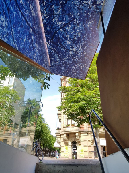 Überdachung Tiefgarageneingang Karlsruhe Kronenplatz PBW