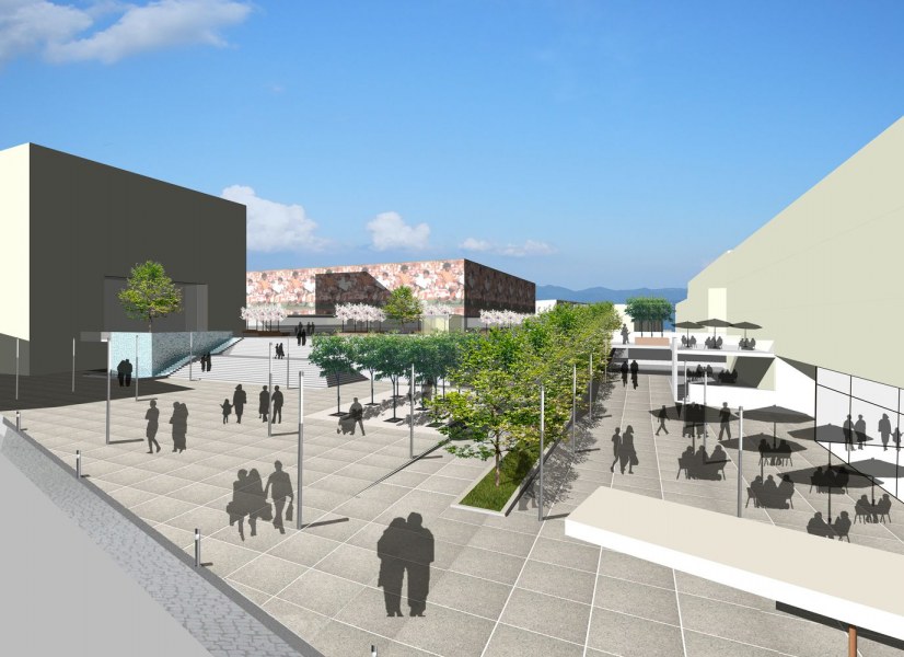 Ludwigsburg, Platz vor der MHPArena