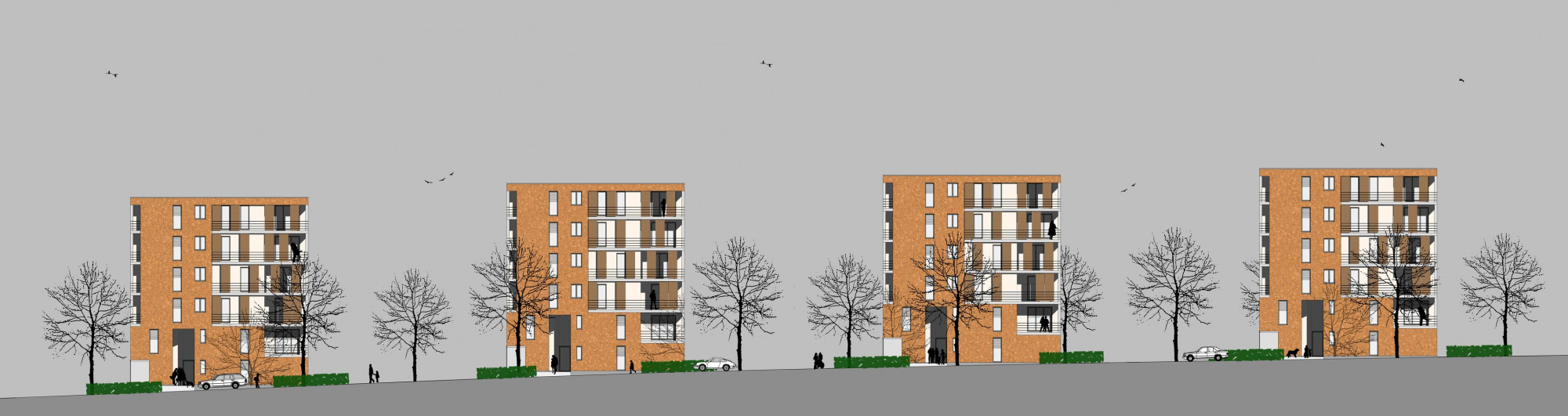 Mainz-Gonsenheim Wohnbebauung Gonsbachterrassen