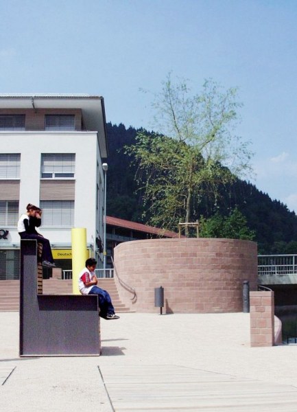 Calw Stadtpark Kleiner Brühl Stühle