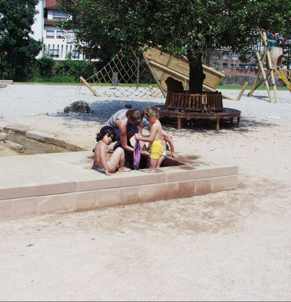 Calw Stadtpark Kleiner Brühl Spielplatz