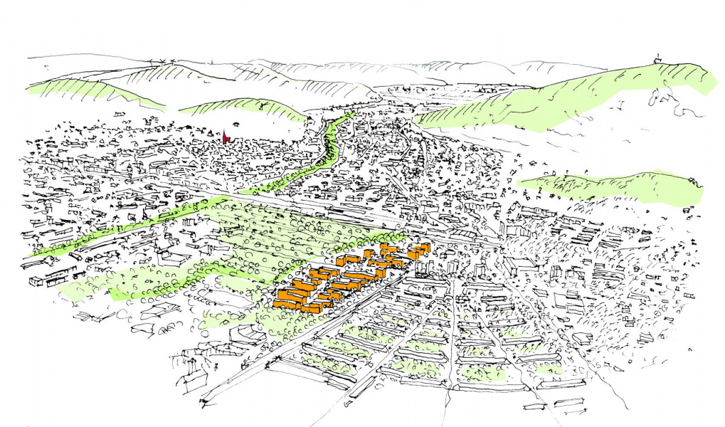 Freiburg Wohngebiet Gutleutmatten
