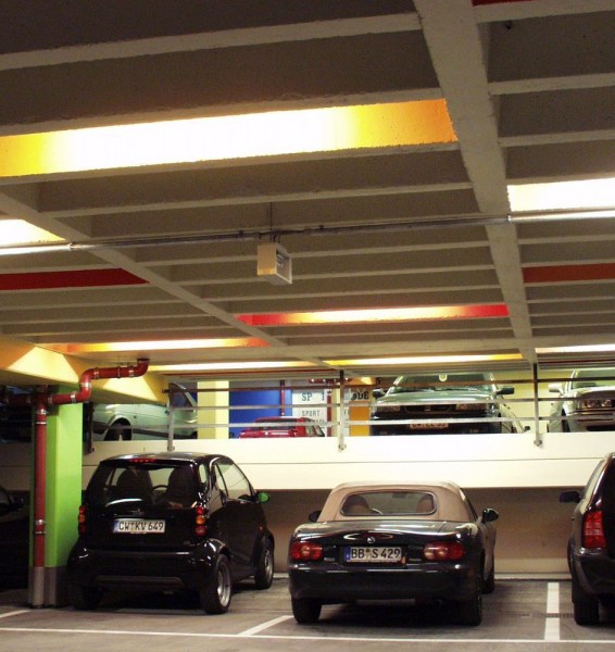Calw Parkhaus Calwer Markt Ledergasse