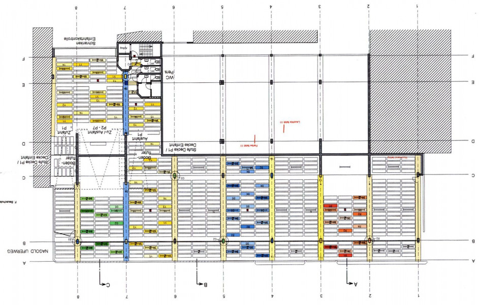 Calw Parkhaus Calwer Markt Ledergasse