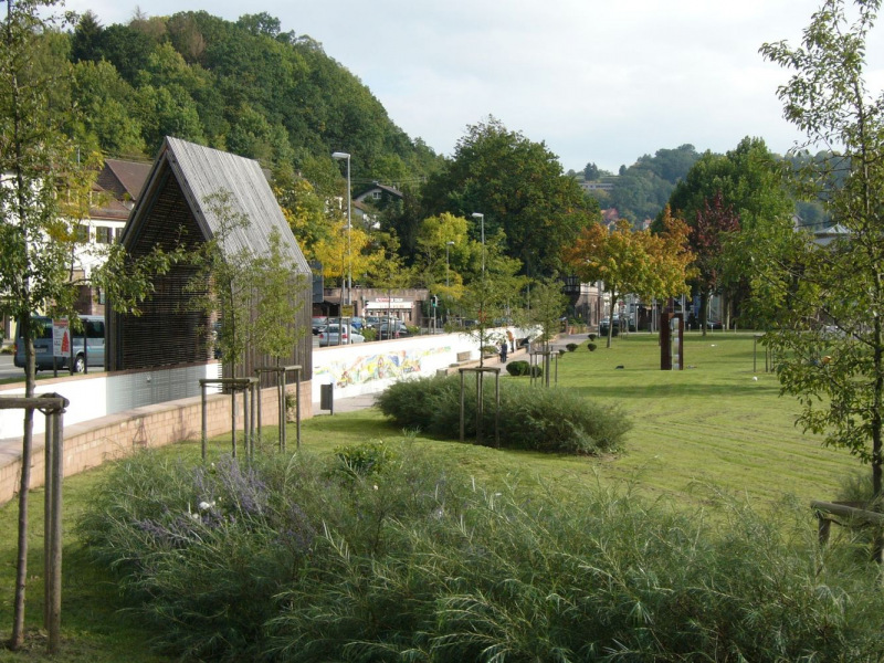 Calw Stadtpark Großer Brühl