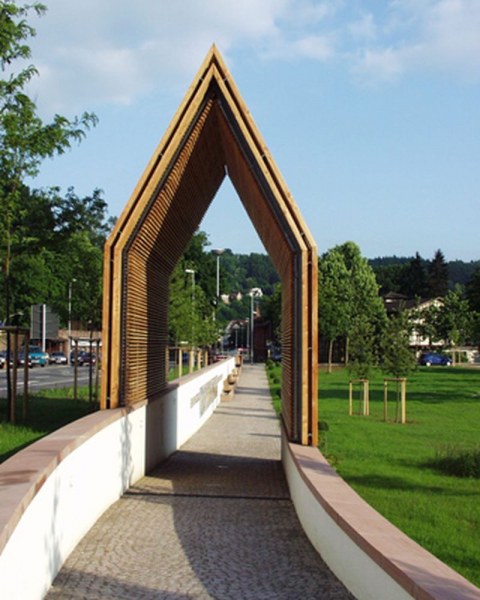 Calw Stadtpark Großer Brühl Torhaus