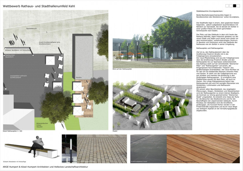 Kehl Rathaus und Stadthalle