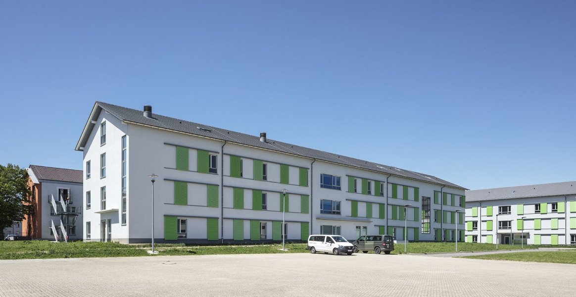 Unterkunftsgebäude  Bundeswehr General Dr. Speidel-Kaserne Bruchsal