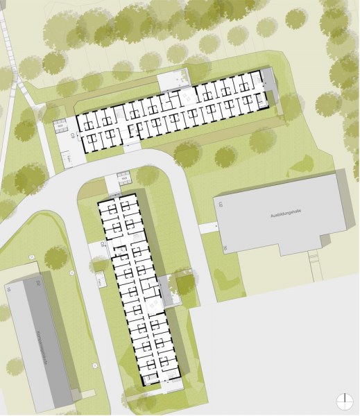 Unterkunftsgebäude Bundeswehr General Dr. Speidel-Kaserne Bruchsal