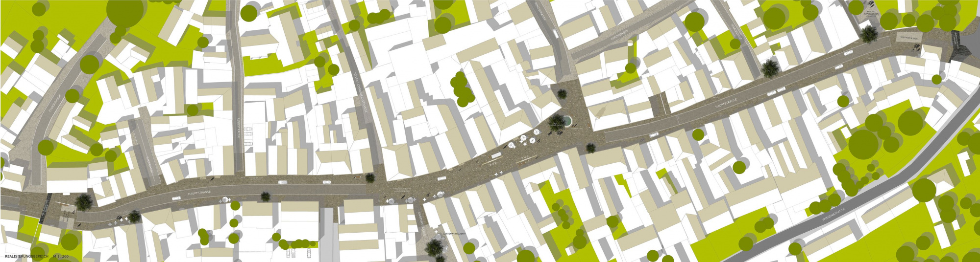 Umgestaltung Hauptstraße  Markt Erlbach