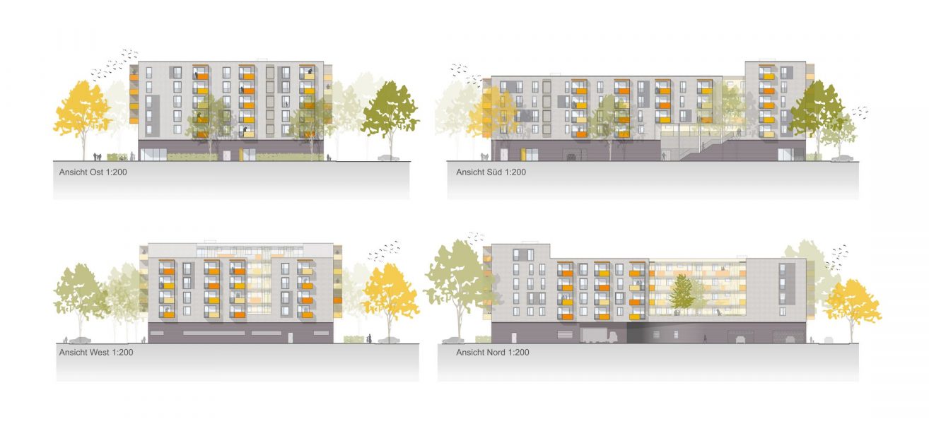 Karlsruhe Wohnbebauung Oberreut