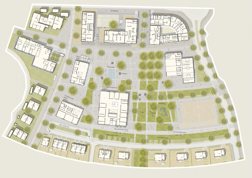 Öhringen Wohngebiet Limespark